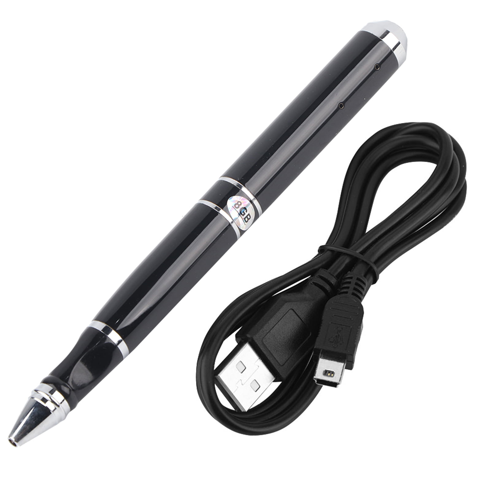 Digital Voice Recorder Pen 21-hour Recording Time Stamp Audio Recorder 8G Memory 