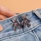 thumbnail image 3 of Cute Bear No-Sew Waist Button, Jean Buttons Pins For Loose Jeans Waist Button, No Sewing Required, Waist Tighten Metal Waist Button Pin For Jeans, 3 of 4