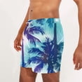 thumbnail image 5 of HAOTAGS Men's Quick Dry Swim Trunks Swimsuits Hawaiian Loose Fit Beach Shorts with Pockets Multicolor Size XL, 5 of 6