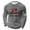 Gray, variant on Mens 250 Anniversary USA Shirt Casual Crewneck Pullover Sweatshirt Long Sleeve Waffle Knit Tops 4th of July Outfits for Men
