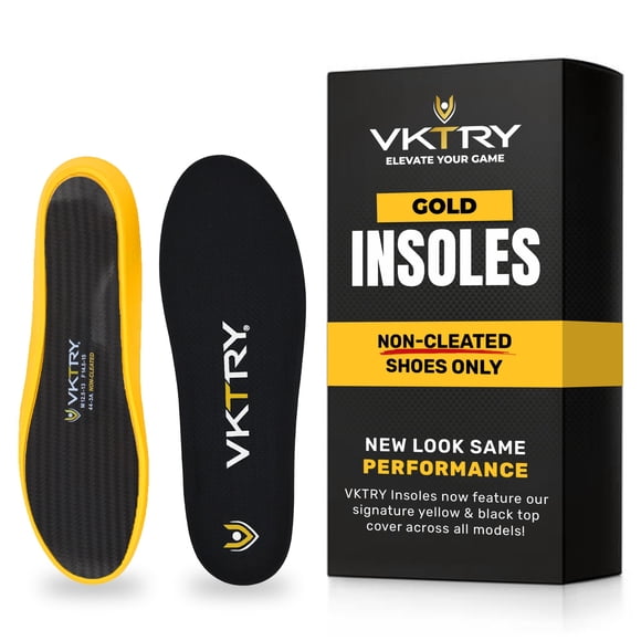 Plantillas VKTRY Gold para zapatos sin tacos de fibra de carbono