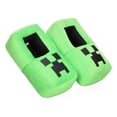 thumbnail image 3 of Pantuflas Minecraft Verde Para Niño [mif9] negro 16 MX, 3 of 8