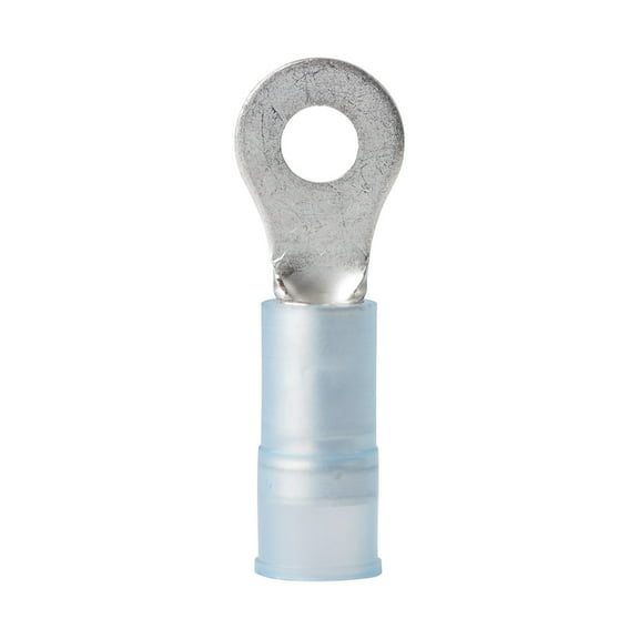 Ancor 210211 Nylon Insulated #6 Ring Terminal 16-14 Gauge Wire Blue 25 Pack