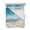 Blue, variant on Aqua Blue Beach Queen Size Down Alternative Comforter, Lightweight Comforter Quilt Bedding Set with Pillow Shams Coastal Seawaves Sand Shore Scenery All Seasons Bed Comforter Duvet Insert 90"x96"