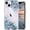 EdenLuv, variant on iPhone 14 Case, iPhone 14 Cute Case with Flowers, for Girls Woman, Clear Floral Design Purple Lavender Flowers Pattern Hard Back Soft Bumper Shockproof Protective Skin Cover (Lavender14)
