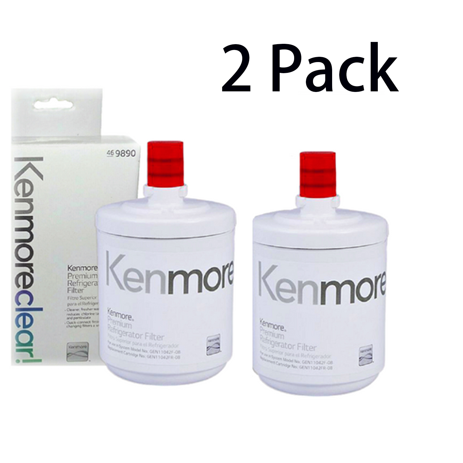 Kenmore clear Premium Refrigerator Water Filter 9890 469890P 09890 46