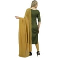 thumbnail image 2 of Atasi Women's Green Gota Patti Work Salwar Kameez Suit Dress With Dupatta - 16, 2 of 9