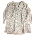 thumbnail image 2 of Jachs Girlfriend Women's 3/4 Sleeve Blouse Top (Pink Floral, Large), 2 of 2