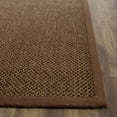thumbnail image 6 of SAFAVIEH Natural Fiber Juniper Border Sisal Area Rug, Brown, 2'6" x 4', 6 of 11
