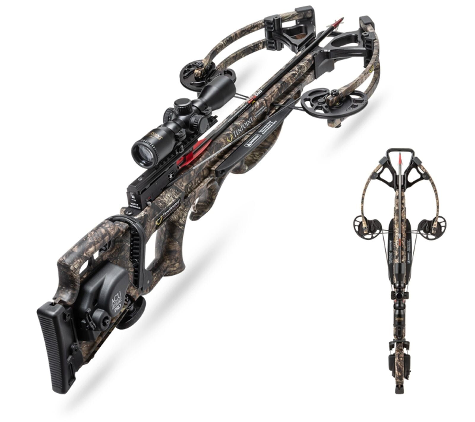 Ten Point Turbo M1 Crossbow Package With Acudraw Pro Acudraw 50 Sled Mossy Oak Walmart Com