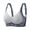 Blue, variant on Lixiuxyad Small Sports Bras for Women Women's Comfortable And Transparent Shoulder Strap Cordless Backless Spongeless With Convertible Shoulder Straps