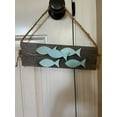 thumbnail image 4 of Unfinished Wood Fish Shape Silhouette - Craft- up to 46" DIY 3" / 1/4", 4 of 7