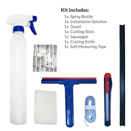 Greenfilm Residential Installation Tool Kit for Static Cling Window Film