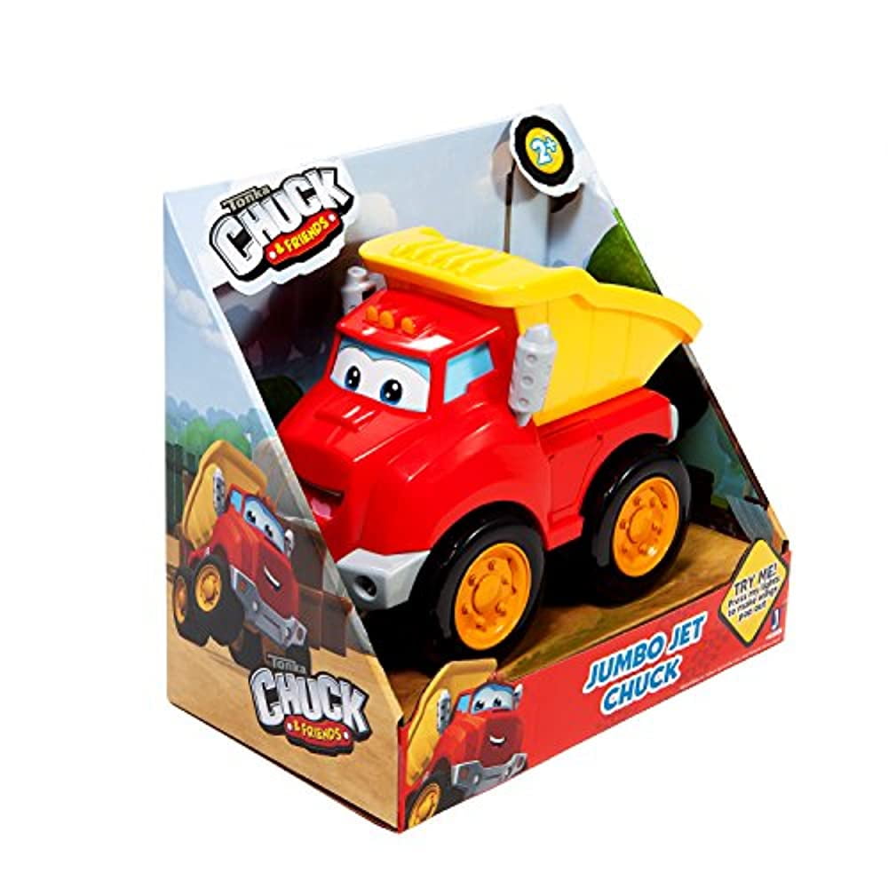 Chuck 92501 Jumbo Jet Kipplader mit ausklappenden Flügeln Chuck & Friends 