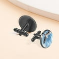 thumbnail image 6 of Seagull Sophisticated Stainless Steel Men's Cufflinks Set for Formal Attire, Made of Stainless Steel, Ideal for Business Meetings and Weddings, 6 of 6