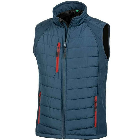 Result Genuine Recycled  Adult Compass Softshell Padded Vest