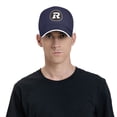 thumbnail image 4 of Chapeau Ottawa Rouge et Noir Unisexe Casquette de Baseball Décontractée, 4 of 5