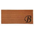 Home & More Urban Chic Monogram Doormat 24 x 48 in.