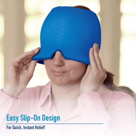 Miracle Headache Relief Cap, Cooling and Compression Relief for Headaches, 360 Degree Head Coverage