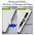 thumbnail image 6 of SEIWEI 1/6/10PCS Spring Loop Pencil Organizer Portable Stainless Steel Pen Clamp Pen Holder Clip for Notebook, 6 of 8