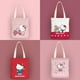 thumbnail image 2 of Hello Kitty-monederos y bolsos de lona para mujer, bolso escolar Simple de un solo hombro para estudiante, bolso de mano Sanrio para niña, 2 of 4