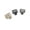 Black, variant on Time and Tru Square Claw Clips, 3-Pack, Black