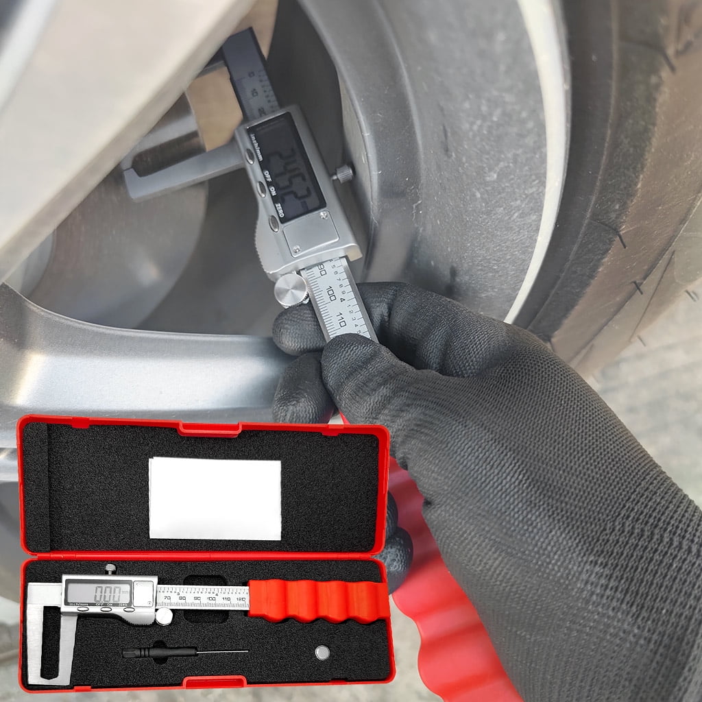 0-6"/150mm Metal Digital Brake Disc Vernier Caliper Electronic Brake Caliper