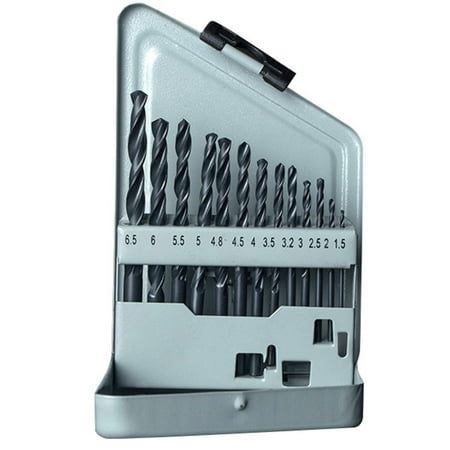 

13Pcs/Set HSS Tile Spiral Drill Kit for Tiles Glass Concrete Stainless Steel Wood Bricks Hss-4241
