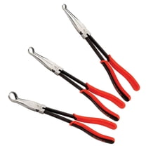Sunex 3703V 3 Piece 11" Long Reach Hose Gripper Pliers Set