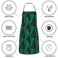 thumbnail image 6 of Sikiie Mint Bird Feathers Aprons for Kitchen Cooking Aprons, Chef Apron for Men Women Chef, 6 of 7