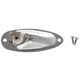 thumbnail image 1 of 1pcs Boat Output Input Jack Plate Sockets for Fender Strat Guitar Replacement Parts, 1 of 5