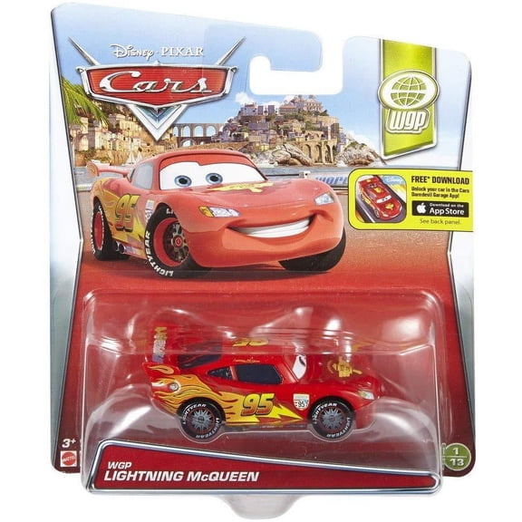 Disney Pixar Cars WGP Lightning McQueen Car Play Vehicle