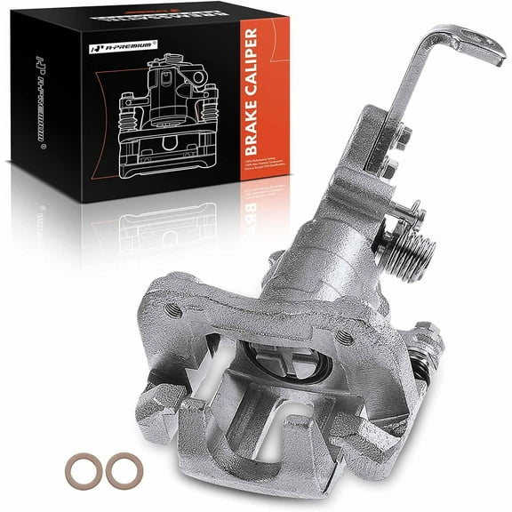 A-Premium Brake Caliper Assembly Compatible with Honda Accord 1991-1997 Rear Passenger Side
