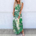 thumbnail image 1 of LOVZFMLL Robes Robe Sans Manches Unie Mode Dos Nu pour Femmes, 1 of 5