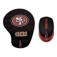 thumbnail image 1 of Set NFL de mouse inalambrico y pad con soporte de muñeca San Francisco 49s 100% original, 1 of 7