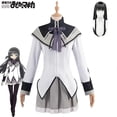 thumbnail image 3 of Puella Magi Madoka Magica Cosplay Uniform Set Anime Costume For Madoka Homura Mami Tomoe School Battle Outfit Sweet Style Roleplay, 3 of 5