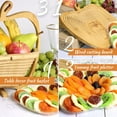 thumbnail image 3 of Dried Fruit Gift Basket  Holiday Food Tray - Healthy Gourmet Snack Box - Variety Snacks - Birthday, Sympathy, Mom, Dad, Corporate Tray - Kosher Vegan Gifts for Women Men Families - Its Delish, 3 of 6
