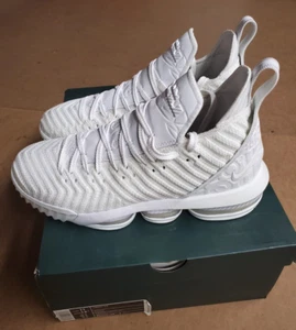 Nike ALL WHITE PROTOTYPES LeBron XVI 16 Equality BQ5969-100 Sz 11