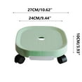 thumbnail image 2 of Dadiaei Plant Caddy with Universal Wheels, Round Movable Planter Dolly Trolley Tray Pallet for Indoor & Outdoor Use, Heavy Duty Plant Pot Mover with 360° Swivel Casters, Ideal for Flower Stands, 2 of 5