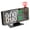 Chrome, variant on LED Digital Alarm Clock Projection Clock Projector Ceiling Clock with Time Temperature Display Backlight Snooze Clock for Home
