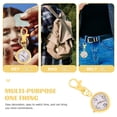 thumbnail image 4 of GARVALON 1Pcs Montre Analogique Femme Infirmière avec Porte-Clés pour Usage Hospitalier Style Mode, 4 of 6