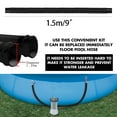 thumbnail image 3 of Yhmxh 1-1/4 Inch x 9" Pool Hoses for Above Ground Pools, Swimming Pool Pump Replacement Hose With stainless steel clamps, Sturdy Flexible 1.25 inch Skimmer Filter Suction Hose Accessories, 1 Pack, 3 of 6