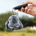 thumbnail image 5 of Bunny Keychain with Tin - 5.8" Handmade Soft Plush Rabbit Charm, 20 Colors, Cute Gifts for Women & Teens, 5 of 6