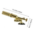 thumbnail image 3 of BingTong Flame Head Cartridge Welding Spray Torch Butane Refill Torch, Propane Torch Head Adjustable Kitchen Blow For Metal Melting And Cooking Applications, Thin Tube Fierce Fire A, 3 of 5