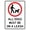 Warning Sign 4, variant on All Dog Owners Clean Up After Pet Sign - 8"x12" Warning Security Metal Sign, Humorous Wall Decor for Business, Yard, Street, Home