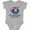 AC-Heather Grey, variant on Inktastic My Godmother Loves Me Boys Boys Baby Bodysuit