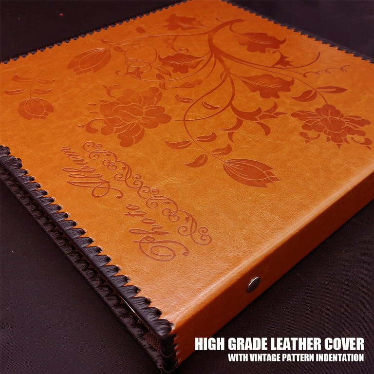 Large Classic Leather Photo Album. 3-ring Binder Photo Album With Refill  Pages Available. Holds 4x6, 5x7, 8x10 Photos. Weddings Family -  Sweden