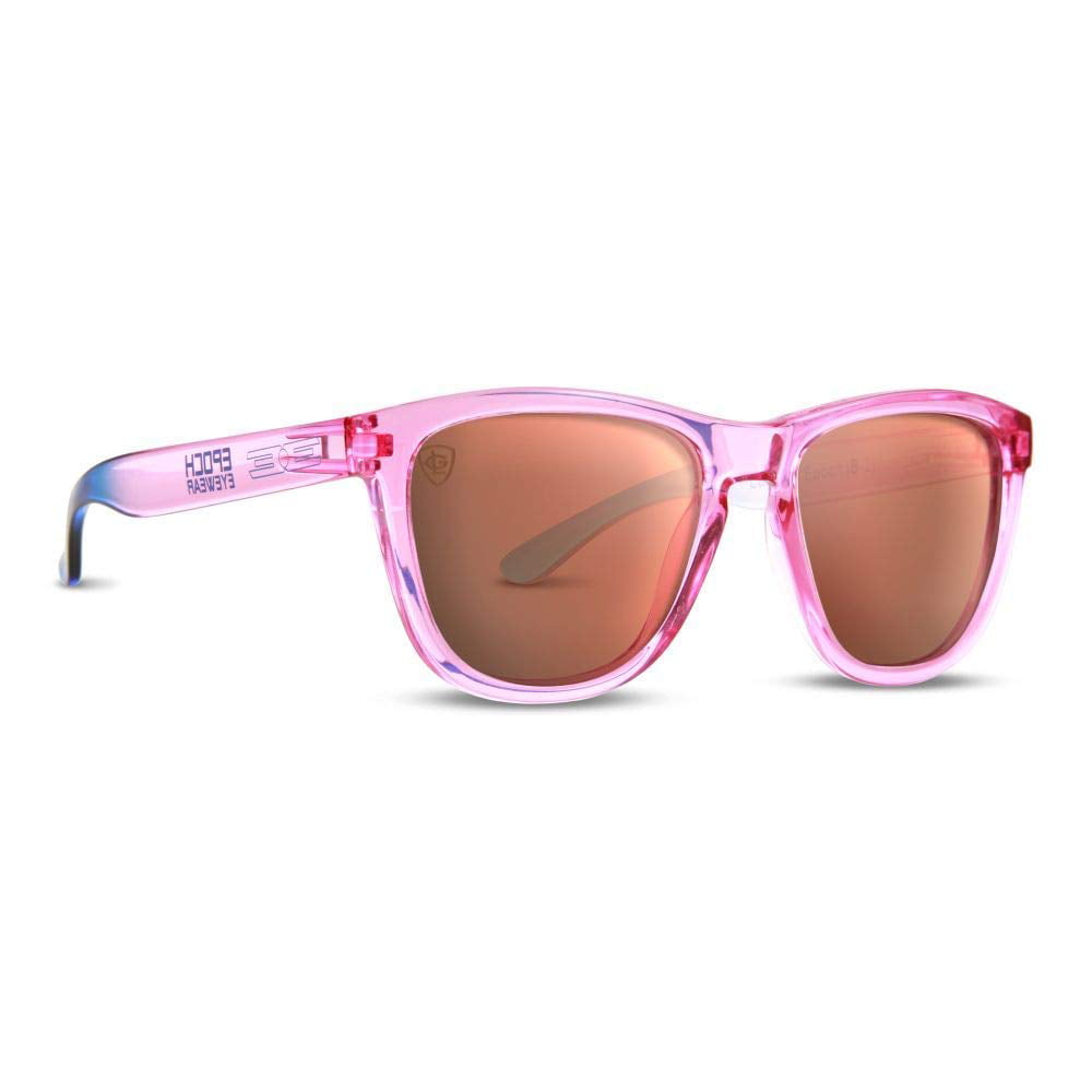 Epoch Lutzka X Skateboarding Sport Grey with Purple Mirror Lens Sunglasses 