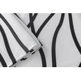 thumbnail image 6 of Extra Long Textured Fabric Shower Curtain 72 Inches Width by 84 Inches Length, Black Printed Dancing Bathroom Curtains Machine Washable, 6 of 6