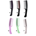 thumbnail image 2 of pitrice 1 Pack Detangling Comb with Roller Integrated Salon Supplies Portable Barber Tools Trim Assist Electrostatic Prevention Hair Dye D, 2 of 5